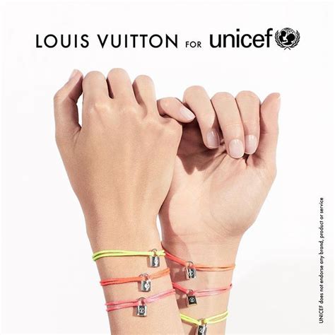 silver lockit louis vuitton unicef